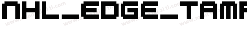 NHL_Edge_Tampa_Bay M字体转换